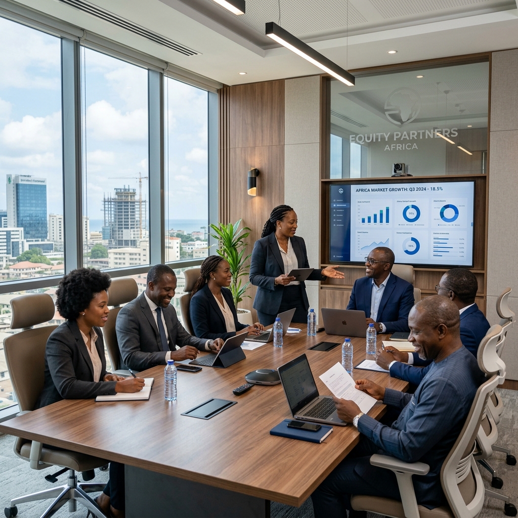 Diverse African Boardroom